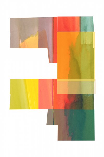 Abstracte kleurlagen door cartissi