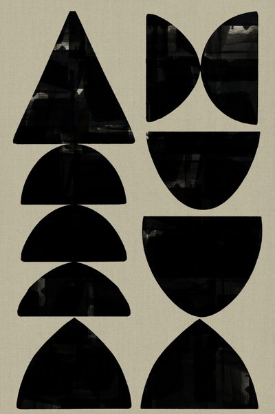 Abstracte geometrische vormen door cartissi