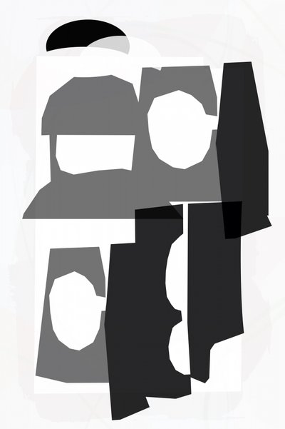 Abstracte geometrische vormen door cartissi
