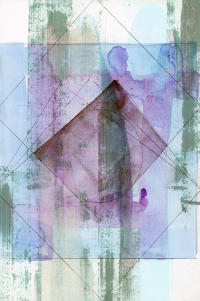 Abstracte gelaagde geometrie door cartissi