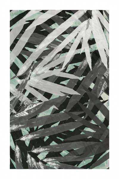 Abstracte palmbladeren door cartissi