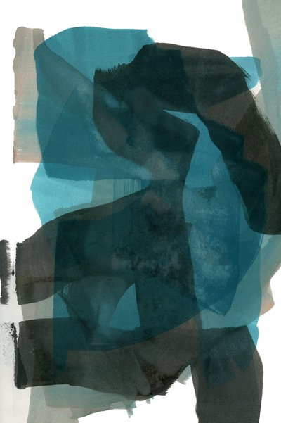 Abstracte blauwgroene lagen door cartissi