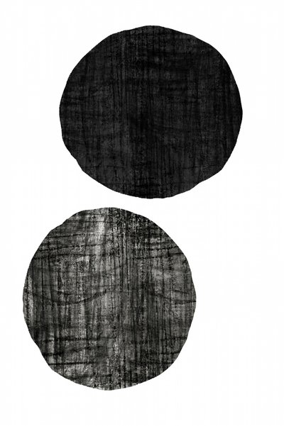 Abstracte cirkels met textuur door cartissi
