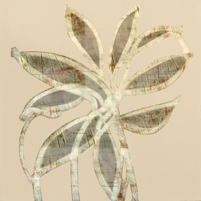Abstracte bladeren met textuur door cartissi