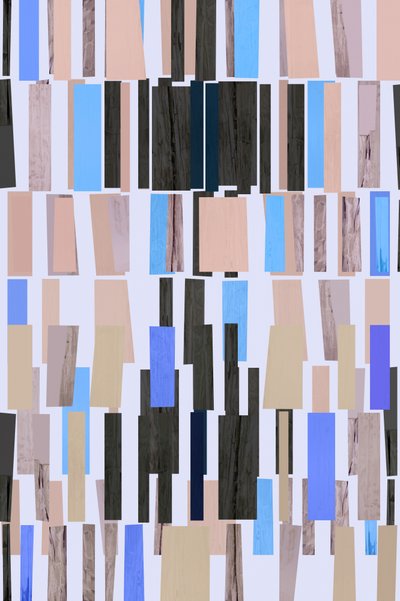 Abstracte houten blokken door cartissi