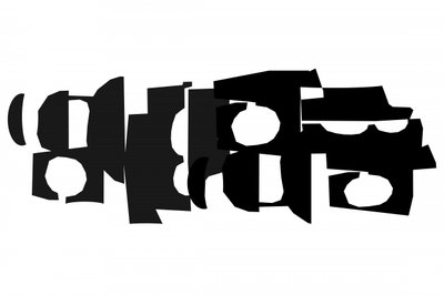 Opvallende abstracte vormen door cartissi