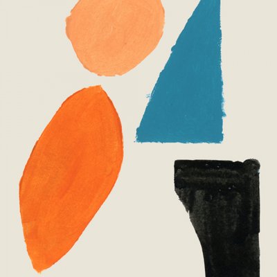 Kleurrijke abstracte balans door cartissi