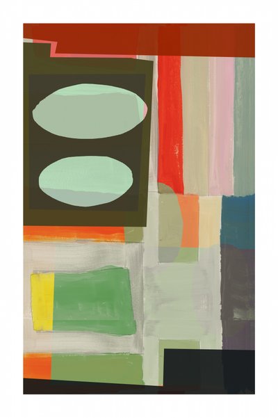 Kleurrijke abstracte blokken door cartissi
