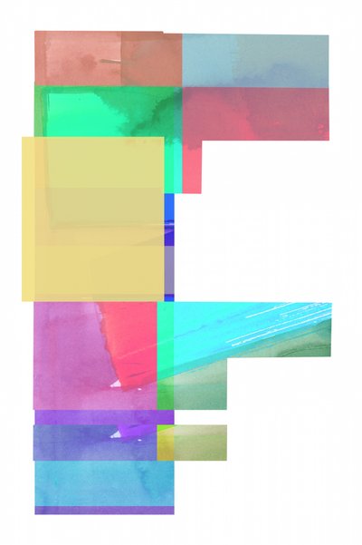 Kleurrijke abstracte geometrie door cartissi