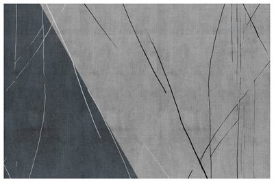 Koele grijze abstracte lijnen door cartissi