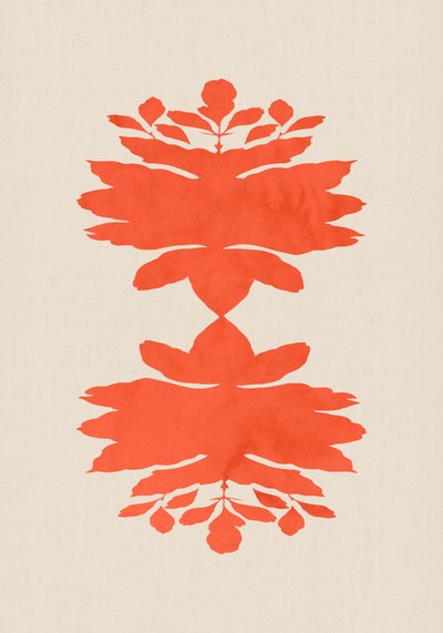 Koraal en botanische symmetrie door cartissi
