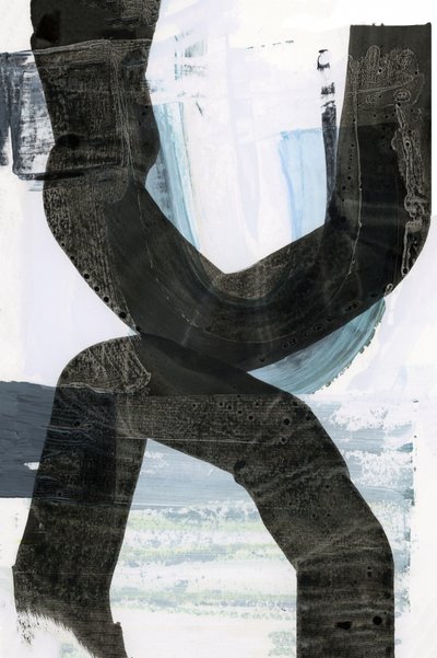 Gebogen abstracte balans door cartissi