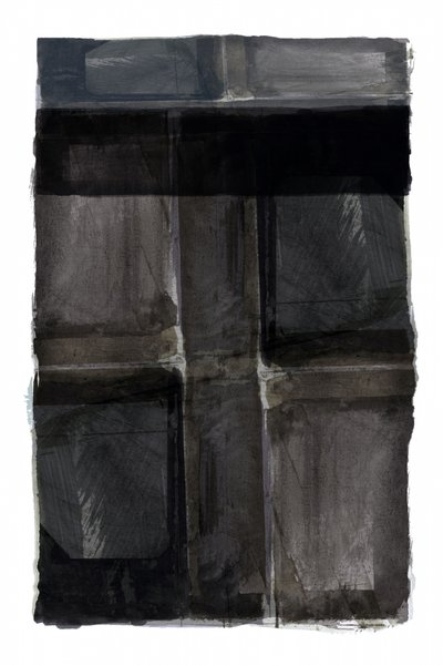 Donkere abstracte geometrie door cartissi