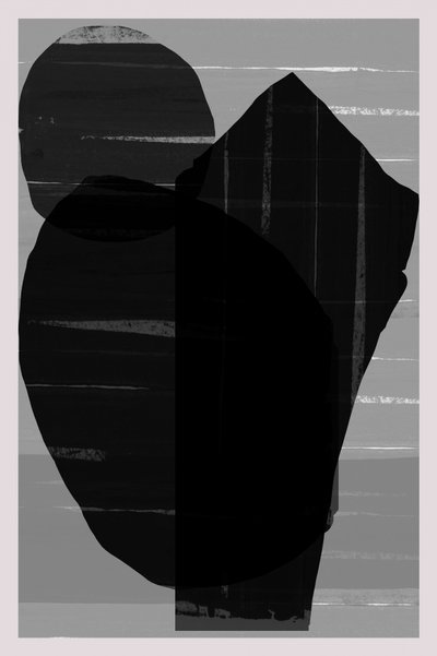 Donkere minimalistische vormen door cartissi
