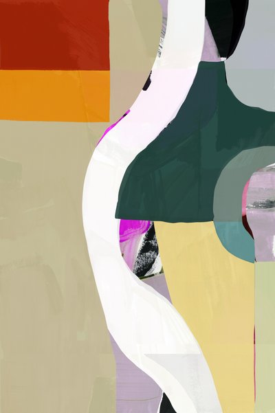 Dynamische abstracte vormen door cartissi