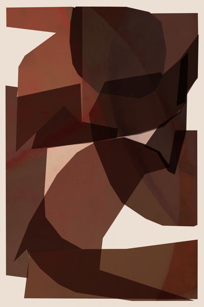 Aardse abstracte lagen door cartissi