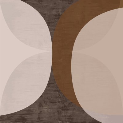 Aardse abstracte vormen door cartissi