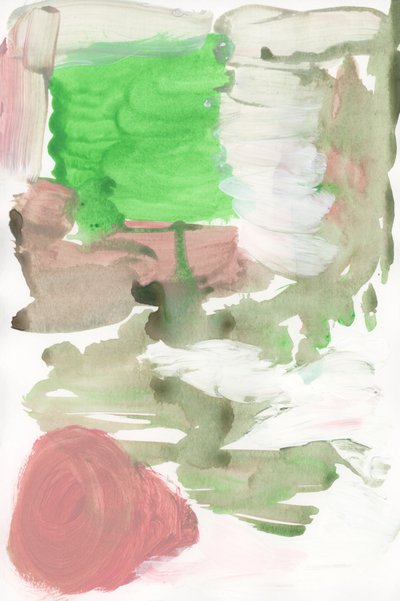 Aardse abstracte penseelstreken door cartissi