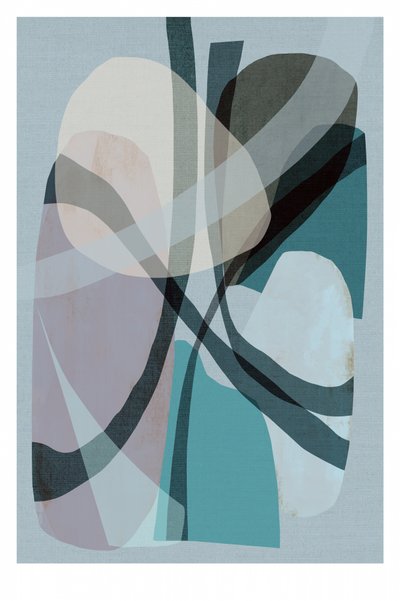 Vloeiende abstracte vormen door cartissi