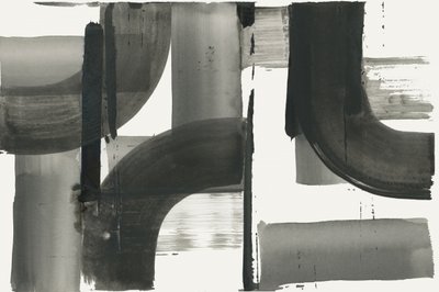 Vloeiende abstracte grijstinten door cartissi