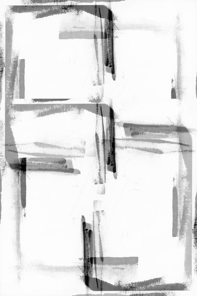 Geometrische abstracte penseelstreken door cartissi