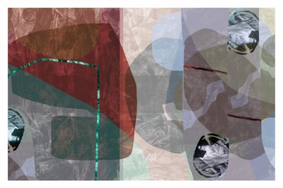 Gelaagde abstracte vormen door cartissi