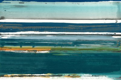 Gelaagde abstracte zeegezicht door cartissi