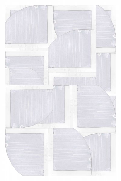 Lichtgrijze geometrie door cartissi