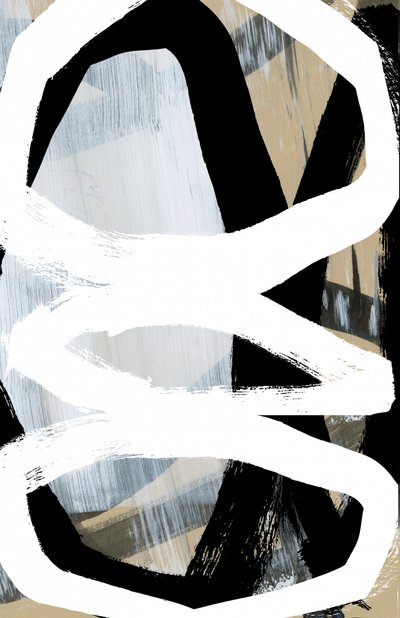 Moderne abstracte lijnen door cartissi