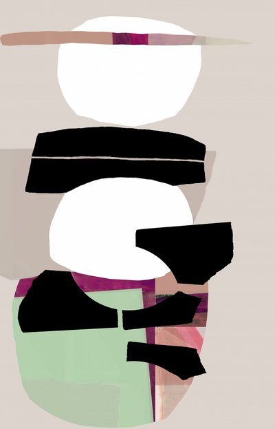 Moderne abstracte kleurblokken door cartissi