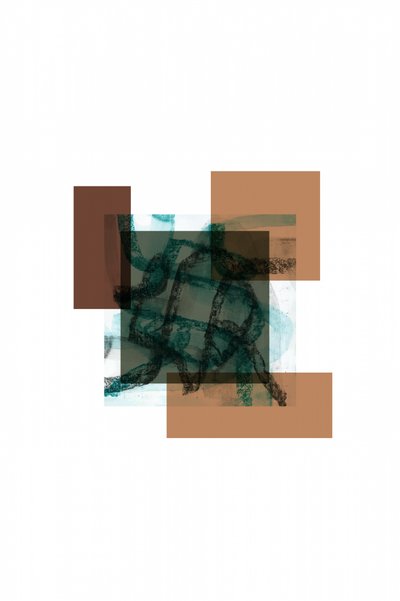 Moderne geometrische lagen door cartissi