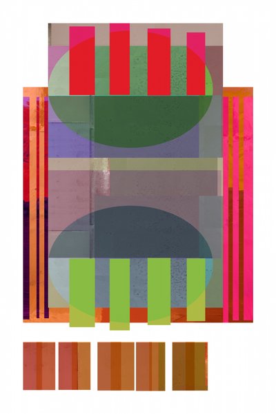 Moderne geometrische lagen door cartissi