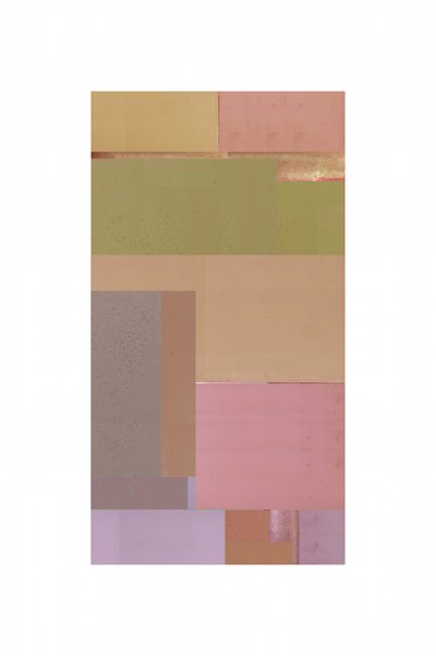 Ingetogen geometrisch abstract door cartissi