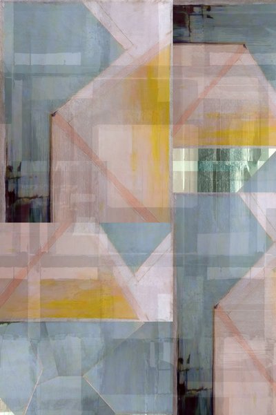 Gedempte geometrische lagen door cartissi