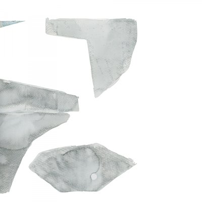 Gedempte aquarelvormen door cartissi
