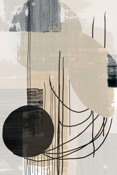 Neutrale abstracte vormen door cartissi