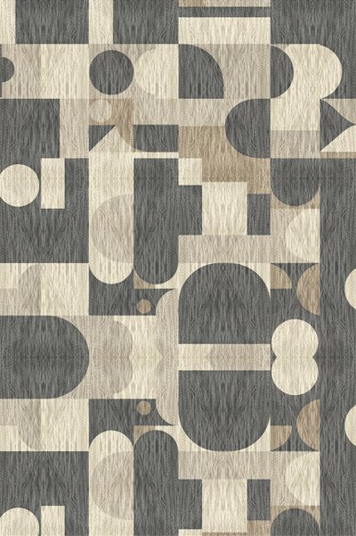 Neutrale geometrische textuur door cartissi