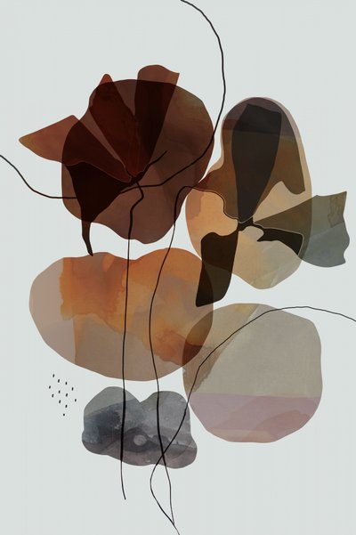 Organische vloeiende vormen door cartissi