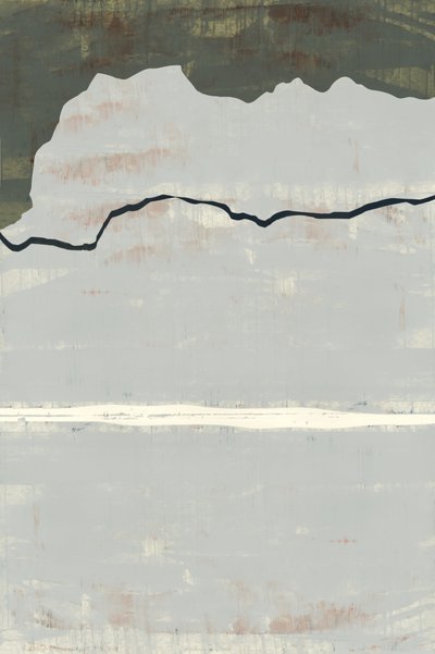 Serene Mountain Abstract door cartissi