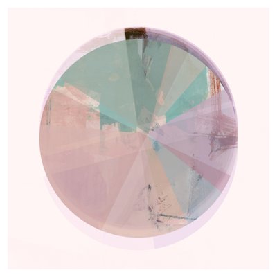 Zachte geometrische cirkel door cartissi