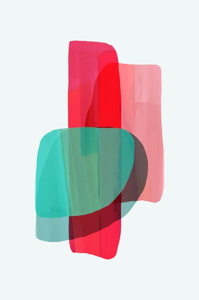 Levendige abstracte vormen door cartissi