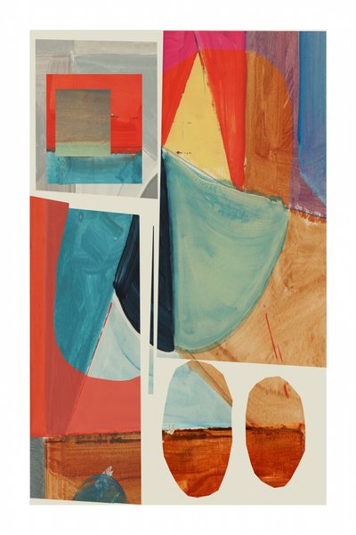 Levendige abstracte vormen door cartissi