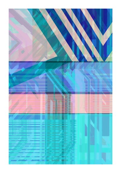 Levendige digitale geometrie door cartissi