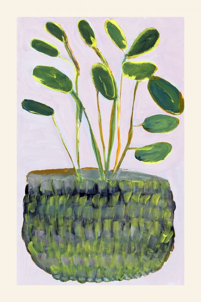Kleurrijke potplant door cartissi