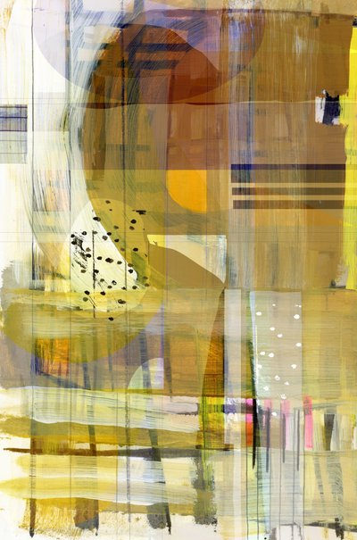 Warme abstracte lagen door cartissi
