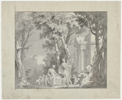 Klassieke Scene door circle of Francisco Vieira (Portuguese