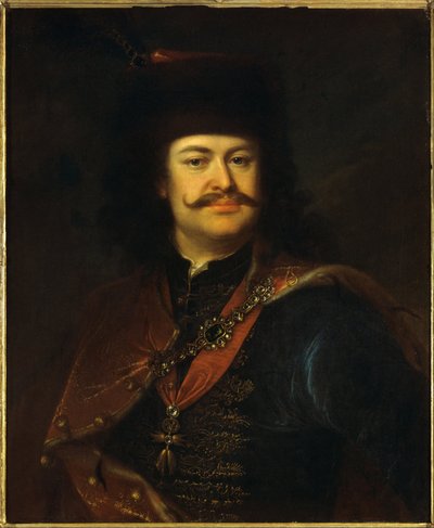 Portret van prins Ferenc Rákóczi II door Ádam Mányoki