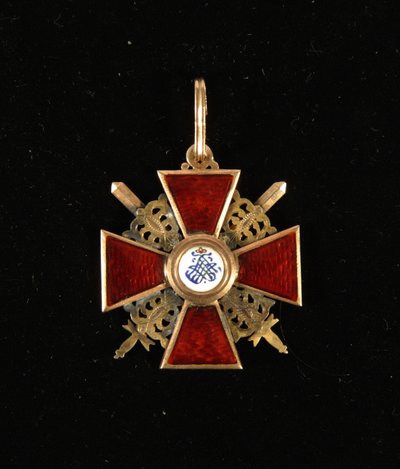 Insigne van de Orde van Sint Anna, Derde Klasse, Eind 18e eeuw door decorations and medals Orders