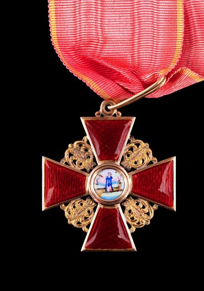 Orde van St. Anna, Tweede Klasse door decorations and medals Orders