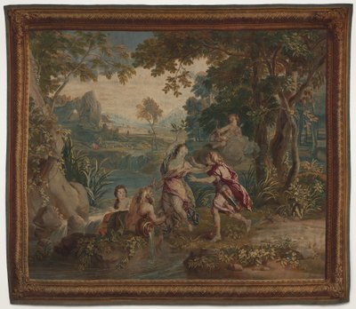 Apollo en Daphne door design by Charles de La Fosse; cartoon by Zeger Jacob van Helmont